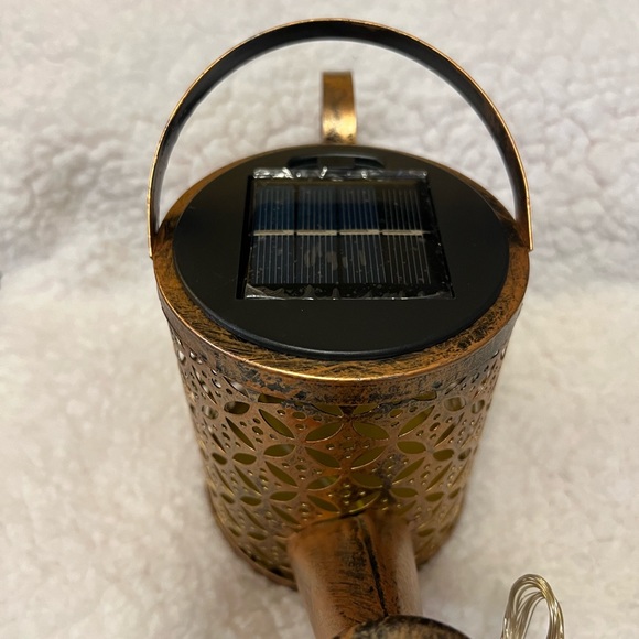 NWOT, Solar lights Watering Can - Picture 6 of 10
